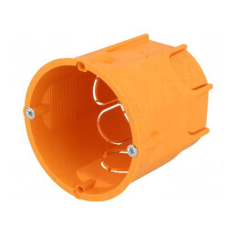 Carcasă doză electrică Ø 60mm Z 62mm pentru perete IP30 PK60 lux - accesoriu electric | Electronic-mag.ro | Componente Electroni