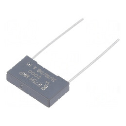 Condensator polipropilenă R75 1nF 18x4x10mm THT ±5% 15mm | Electronic-mag.ro | Componente Electronice