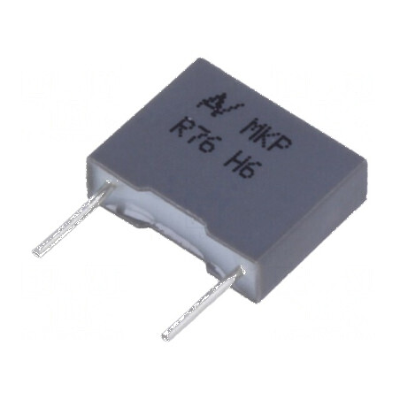 Condensator polipropilenă R76 1nF 10x3x8mm THT ±5% 7,5mm | Electronic-mag.ro | Componente Electronice