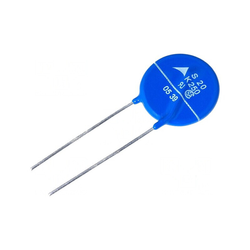 Varistor oxid de metal THT 250VAC 320VDC 390V 8000A 140J pentru protecția circuitelor electrice | Electronic-mag.ro | Componente