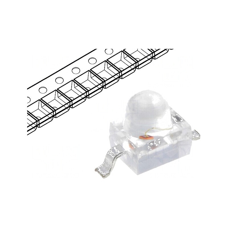 LED SMD Gull Wing Verde 1900-2700mcd 2,5x2x2,8mm 20° 20mA - Lumină Eficientă pentru Proiecte DIY | Electronic-mag.ro | Component LED SMD Gull Wing Verde 1900-2700mcd 2,5x2x2,8mm 20° 20mA - Lumină Eficientă pentru Proiecte DIY | Electronic-mag.ro | Component