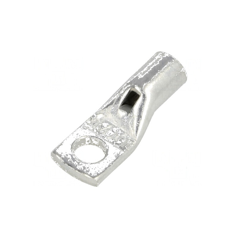 Vârf inelar tubular M5 10mm² crimpat pe cablu neizolat din cupru - set 10 bucăți | Electronic-mag.ro | Componente Electronice Vârf inelar tubular M5 10mm² crimpat pe cablu neizolat din cupru - set 10 bucăți | Electronic-mag.ro | Componente Electronice