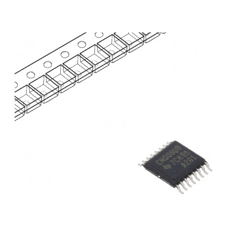 IC digital NOT Ch: 6 IN: 1 CMOS SMD TSSOP14 3÷18VDC -55÷125°C - Circuit integrat pentru aplicații industriale | Electronic-mag.r