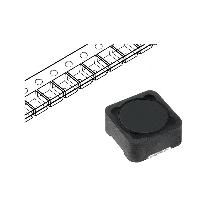 Inductor SMD 15uH 3,3A 30mΩ ±20% 12x12x6mm -40÷85°C | Electronic-mag.ro | Componente Electronice Inductor SMD 15uH 3,3A 30mΩ ±20% 12x12x6mm -40÷85°C | Electronic-mag.ro | Componente Electronice