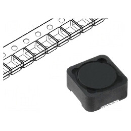Inductor SMD 680uH 480mA 1,2Ω ±20% 12x12x6mm -40÷85°C | Electronic-mag.ro | Componente Electronice