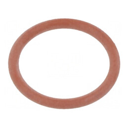 Garnitură O-ring VMQ 1,5mm grosime, 12mm Ø interior, M16, roșie, rezistență temperatură -60 până la 250°C | Electronic-mag.ro | 