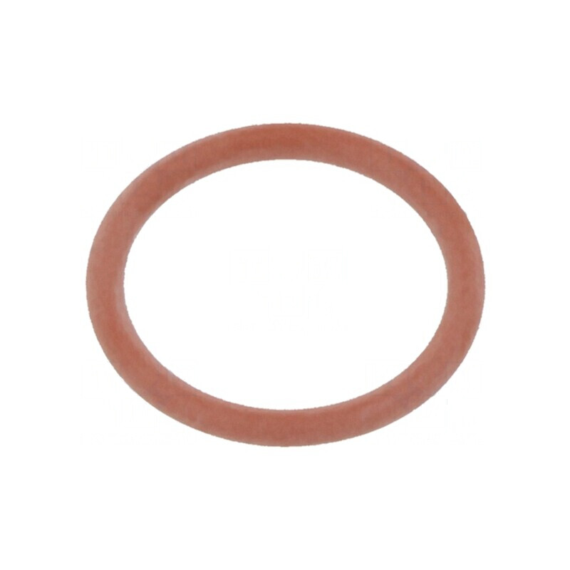 Garnitură O-ring VMQ 1,5mm grosime, 12mm Ø interior, M16, roșie, rezistență temperatură -60 până la 250°C | Electronic-mag.ro | 