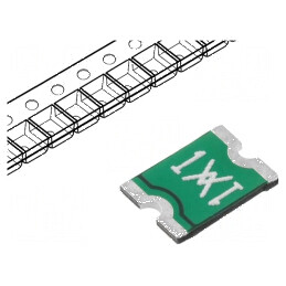 Siguranţă polimerică PTC 1,1A 1812 Polyswitch pentru protecţia circuitelor electrice | Electronic-mag.ro | Componente Electronic