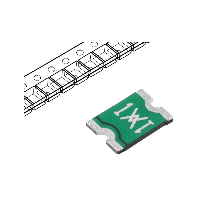 Siguranţă polimerică PTC 1,1A 1812 Polyswitch pentru protecţia circuitelor electrice | Electronic-mag.ro | Componente Electronic