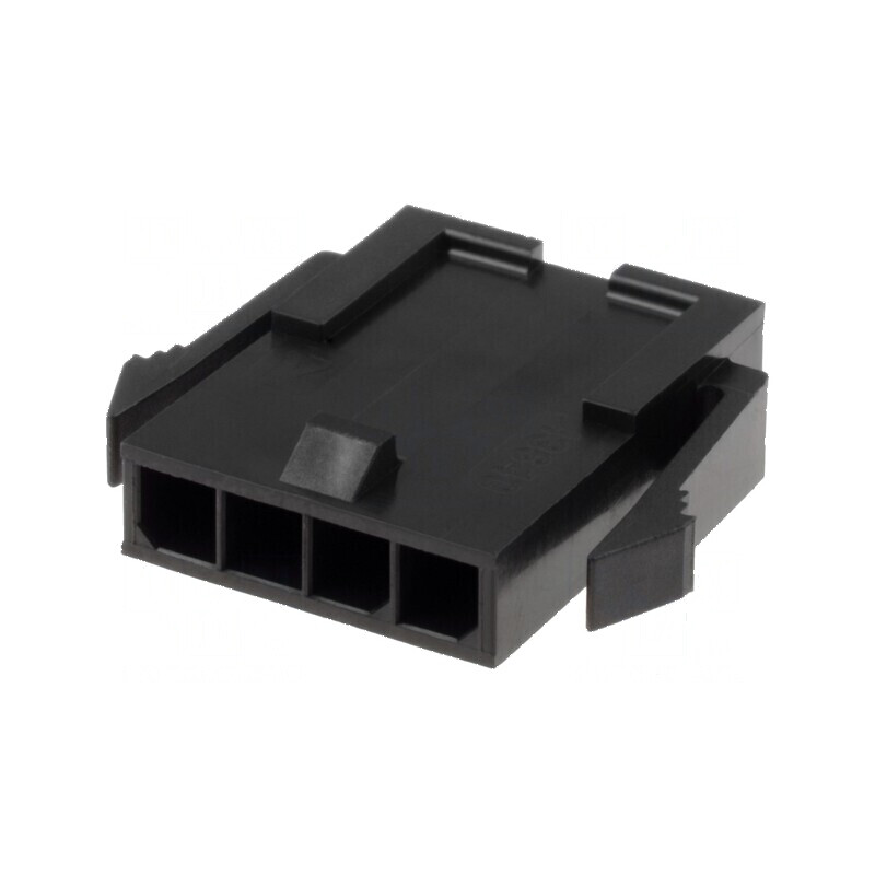 Conector cablu-cablu Micro-Fit 3.0 mufă tată 4 pini 5A 3mm | Electronic-mag.ro | Componente Electronice