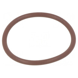 Garnitură O-ring FPM 2mm - Ø25mm, maro, rezistentă la temperaturi de -20 până la 200°C | Electronic-mag.ro | Componente Electron