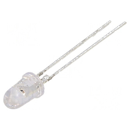 LED 5mm portocalie 100000÷120000mcd 8° convex | Electronic-mag.ro | Componente Electronice