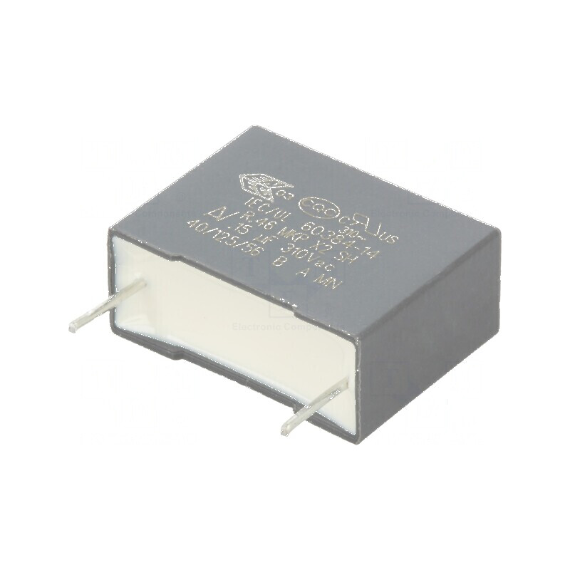 Condensator polipropilenă X2 R46 310V 0,15uF 18x12x6mm pentru aplicații electrice | Electronic-mag.ro | Componente Electronice