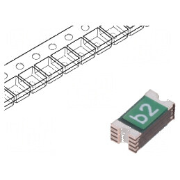 Siguranţă polimerică PTC 2A, Imax 100A, model 0ZCJ 1206 - Protecţie electrică avansată | Electronic-mag.ro | Componente Electron