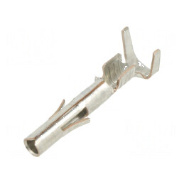 Pin mamă bronz-fosfor cositorit 0,5-2mm² 20AWG-14AWG vrac - conectare electrică profesională | Electronic-mag.ro | Componente El