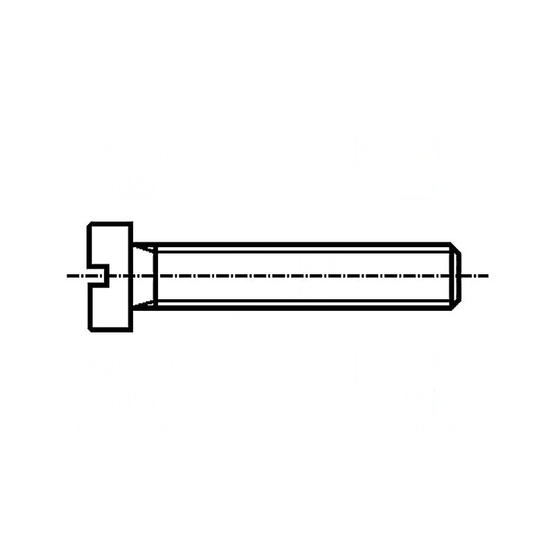 Şurub M1,2x10 0,25 Cap Rotund Crestăt Oţel Fără Înveliş | Electronic-mag.ro | Componente Electronice
