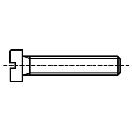 Şurub M1,2x10 0,25 Cap Rotund Crestăt Oţel Fără Înveliş | Electronic-mag.ro | Componente Electronice