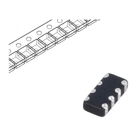 Talon reţea Ferită SMD 100MHz 1000Ω 0,05A 1206 R 0,55Ω | Electronic-mag.ro | Componente Electronice