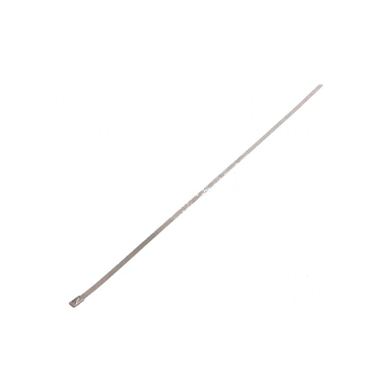 Colier de strângere din oțel natural L: 360mm W: 4,6mm 445N | Electronic-mag.ro | Componente Electronice