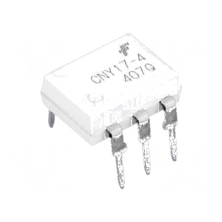 Optocuplor THT CNY17 - 1 Canal, 4,17kV, DIP6, Tranzistori | Electronic-mag.ro | Componente Electronice