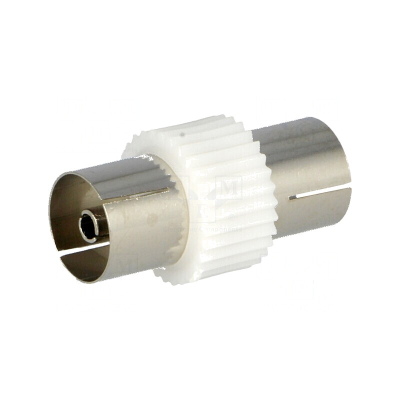 Adaptor coaxială 9,5mm drept, priză din ambele părţi | Electronic-mag.ro | Componente Electronice Adaptor coaxială 9,5mm drept, priză din ambele părţi | Electronic-mag.ro | Componente Electronice