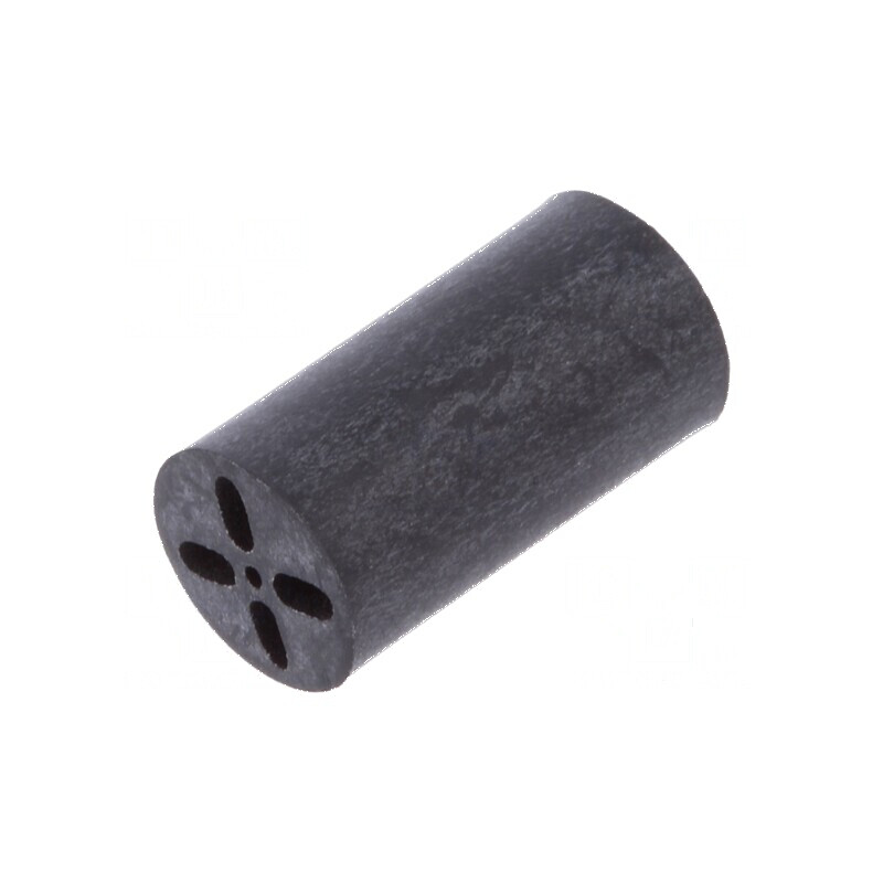 Bucșă de distanțare pentru LED-uri Øext: 6,5mm, ØLED: 5mm, Lungime: 12,7mm, PVC | Electronic-mag.ro | Componente Electronice