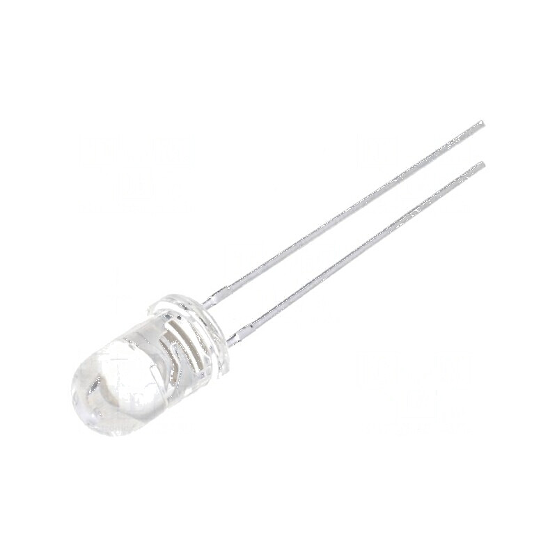 Emiţător IR 5mm 880nm transparent 20mW 30° THT pentru aplicații electronice | Electronic-mag.ro | Componente Electronice