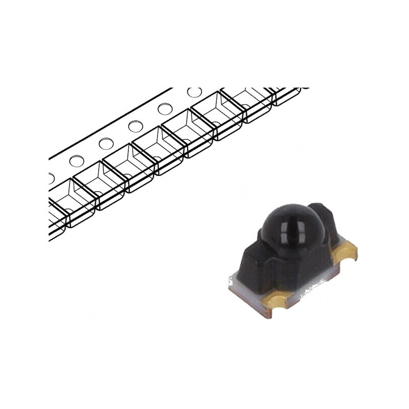 Fototranzistor 3x2,2x1,5mm λp max: 910nm 35V 15° - Componentă electronică | Electronic-mag.ro | Componente Electronice