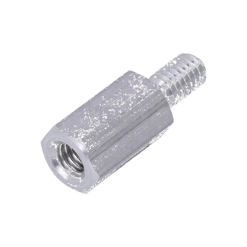Piuliță distanțieră filetată 12mm M4 pentru aplicații diverse | Electronic-mag.ro | Componente Electronice