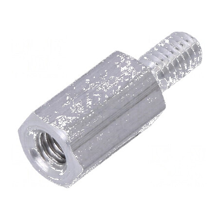 Piuliță distanțieră filetată 12mm M4 pentru aplicații diverse | Electronic-mag.ro | Componente Electronice