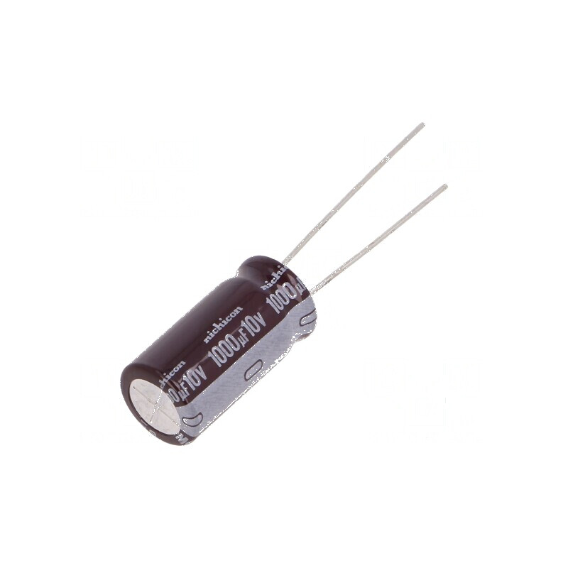 Condensator electrolitic low ESR THT 1000uF 10VDC Ø10x20mm pentru circuite electronice | Electronic-mag.ro | Componente Electron Condensator electrolitic low ESR THT 1000uF 10VDC Ø10x20mm pentru circuite electronice | Electronic-mag.ro | Componente Electron