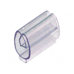 Markere PVC transparent 8÷16mm, rezistente la temperaturi între -30 și 80°C, CLI T UL94V-0 | Electronic-mag.ro | Componente Elec