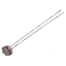 Fotorezistor 100mW 30-50kΩ 540nm THT ØLED 5mm 150VDC - Componentă electronică pentru circuite | Electronic-mag.ro | Componente E