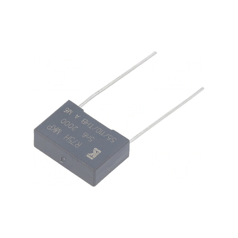 Condensator polipropilenă R75 5,6nF 18x6x12mm THT ±5% | Electronic-mag.ro | Componente Electronice