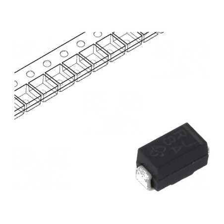 Diodă redresoare SMD 600V 1A 250ns DO214AB, SMC Ufmax 1,3V - componentă electronică de înaltă performanță | Electronic-mag.ro | 