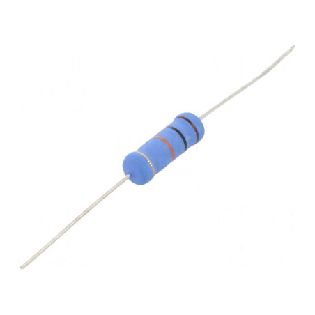 Rezistor metal oxid 10kΩ 5W ±5% Ø6,5x17,5mm temperaturi -55÷155°C | Electronic-mag.ro | Componente Electronice