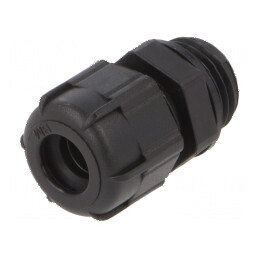 Garnitură de etanșare M16 1,5 IP68 din poliamidă neagră pentru protecție împotriva apei | Electronic-mag.ro | Componente Electro
