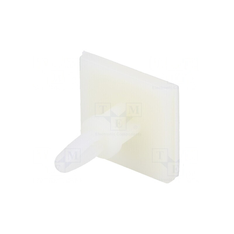 Distanţier PCB autoadeziv din poliamidă, lungime 9,5mm, tip clichet | Electronic-mag.ro | Componente Electronice