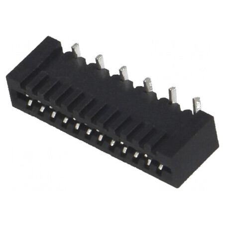 Conector FFC/FPC vertical PIN 12 Non-ZIF SMT cositorit 20mΩ pentru aplicații electronice | Electronic-mag.ro | Componente Electr