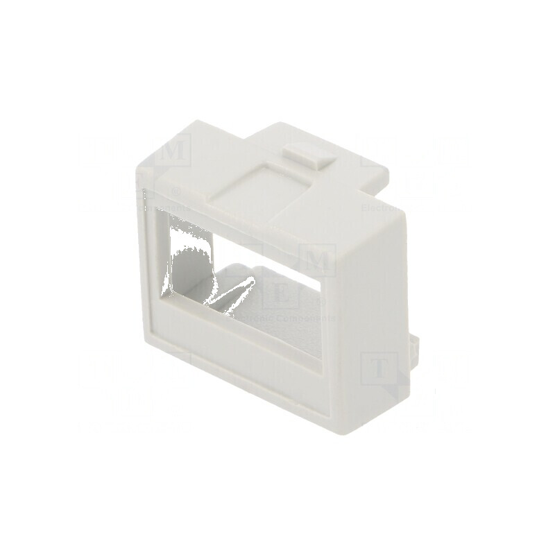 Capac borne modul 1M One gri pentru Modulbox, orificiu 1 - 6,35mm | Electronic-mag.ro | Componente Electronice Capac borne modul 1M One gri pentru Modulbox, orificiu 1 - 6,35mm | Electronic-mag.ro | Componente Electronice