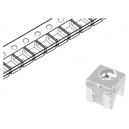 LED SMD 4040 Verde 55-120mcd 4x3,6x4mm 90° 20mA λd: 570nm - Lumină Verde pentru Proiecte DIY | Electronic-mag.ro | Componente El