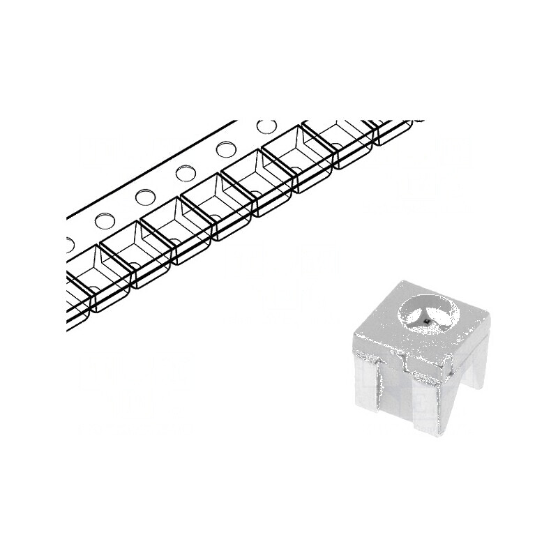LED SMD 4040 Verde 55-120mcd 4x3,6x4mm 90° 20mA λd: 570nm - Lumină Verde pentru Proiecte DIY | Electronic-mag.ro | Componente El