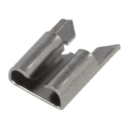 Terminal plat mamă THT 6,4mm 0,8mm alamă cositorit drept | Electronic-mag.ro | Componente Electronice
