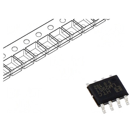 Stabilizator de tensiune LDO nereglabil 5V 0,16A SOP8 SMD - IC | Electronic-mag.ro | Componente Electronice