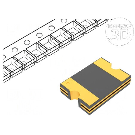 Siguranță polimerică PTC 1,6A Imax 100A pentru PCB SMT MF-SM 1812 | Electronic-mag.ro | Componente Electronice