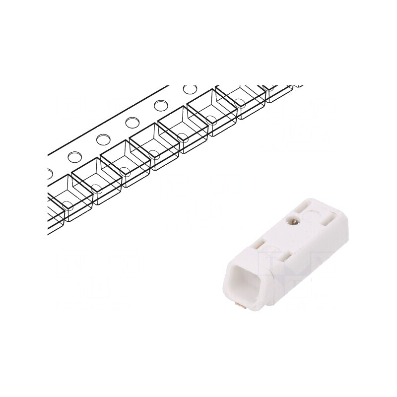 Conector MICROCON 4mm pentru mufe, 1 piste, 0,2-0,75mm², 6A, SMT | Electronic-mag.ro | Componente Electronice Conector MICROCON 4mm pentru mufe, 1 piste, 0,2-0,75mm², 6A, SMT | Electronic-mag.ro | Componente Electronice