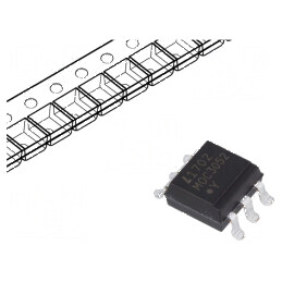 Optotriac 5kV Uieş 600V fără sistem de conectare la zero - Componente electronice de înaltă tensiune | Electronic-mag.ro | Compo