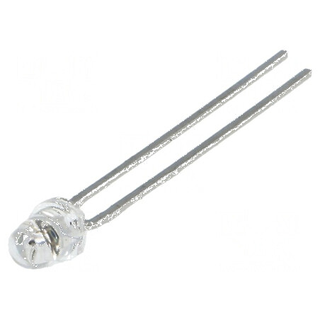 Fototranzistor 3mm cu λp max: 860nm, 35V, unghi de 12° și lentilă transparentă | Electronic-mag.ro | Componente Electronice