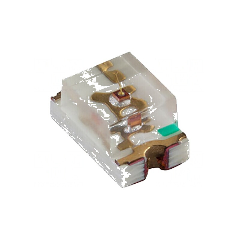 LED SMD 0805 ambră 6mcd 2x1,2mm 130° 20mA λd: 607nm 78mW pentru iluminare decorativă | Electronic-mag.ro | Componente Electronic