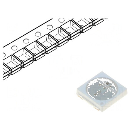 LED SMD 3030 Alb Rece 55-60lm 4745-6950K 70 120° 150mA - Lumină Eficientă pentru Iluminat Interior | Electronic-mag.ro | Compone